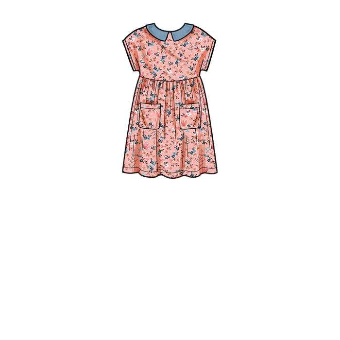 S9280 Children's Dresses, Top & Leggings. Size: 3-8 y