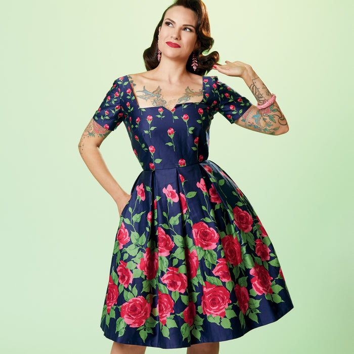 S9294 Misses' Dress. Size: 32-48
