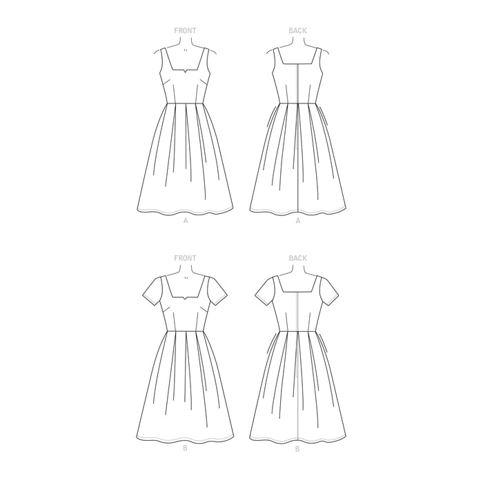 S9294 Misses' Dress. Size: 32-48