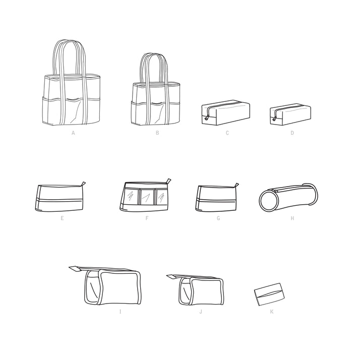 S9310 Totes & Bags In Assorted Sizes