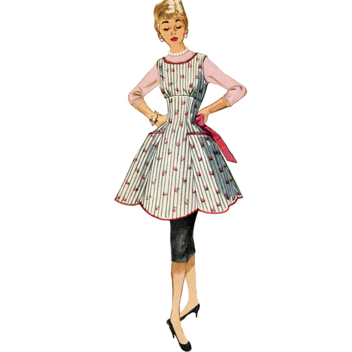 S9311 Misses' Vintage Aprons. Size: S-L (36-46)