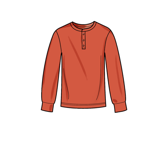 S9315 Men's Knit Tops and Pants. Size: XS-XXL (30-52)