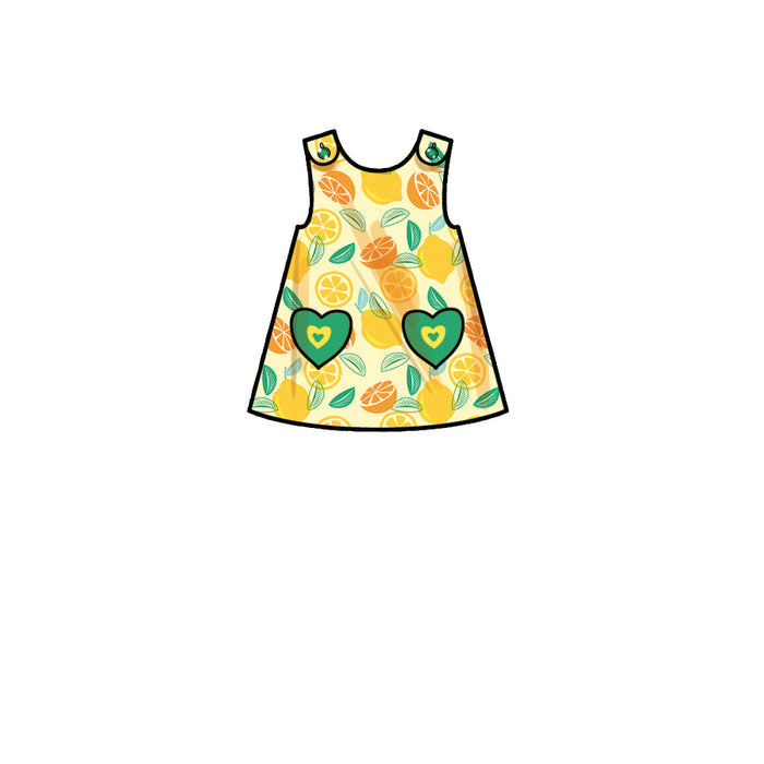 S9318 Toddlers' Tent Tops, Dresses, and Shorts. Size: 1-4 y