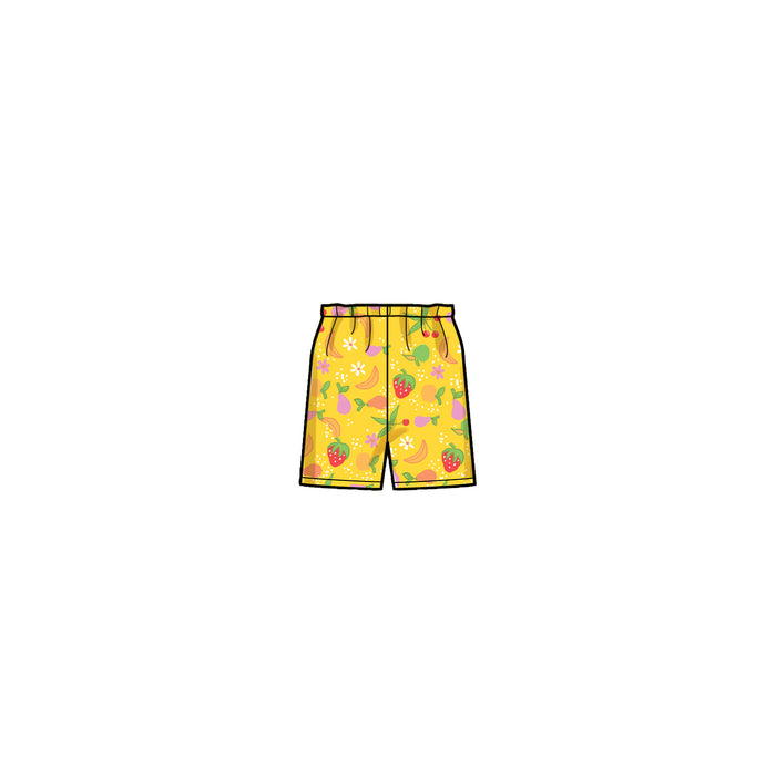 S9321 Children's Tucked Tops, Dresses, Shorts and Pants. Size: 3-8 y