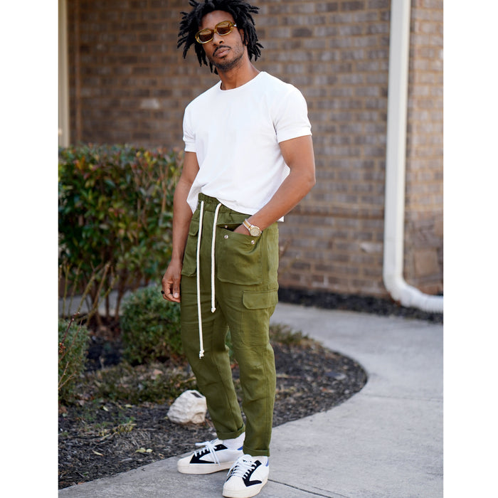 S9338 Men's Pull-On Pants or Shorts. Size: XS-XL (30-48)