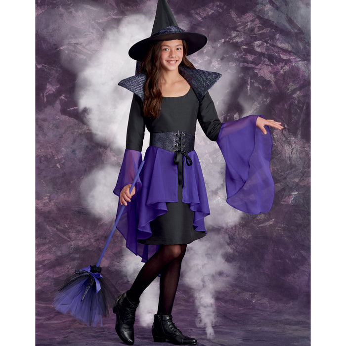 S9348 Children's and Girls' Costumes. Size: 3-14 y