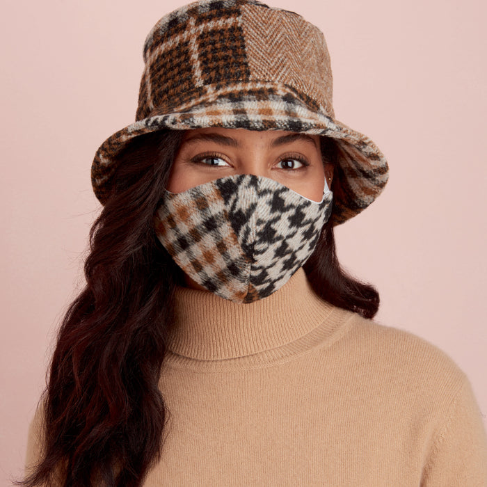 S9368 Hat and Mask Sets, Hooded Infinity Scarf and Mask. Size: S-XL