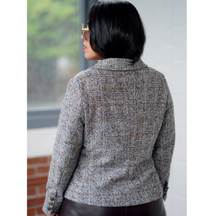 S9381 Misses' and Women's Lined Jacket, Pants and Shorts. Size: 36-54