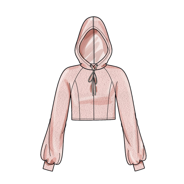 S9384 Misses' Sweatshirts. Size: 32-50