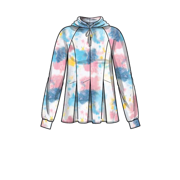 S9384 Misses' Sweatshirts. Size: 32-50
