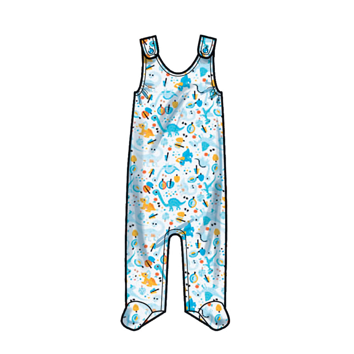 S9390 Babies' Knit Layette. Size: XXS-L (0-18 m)