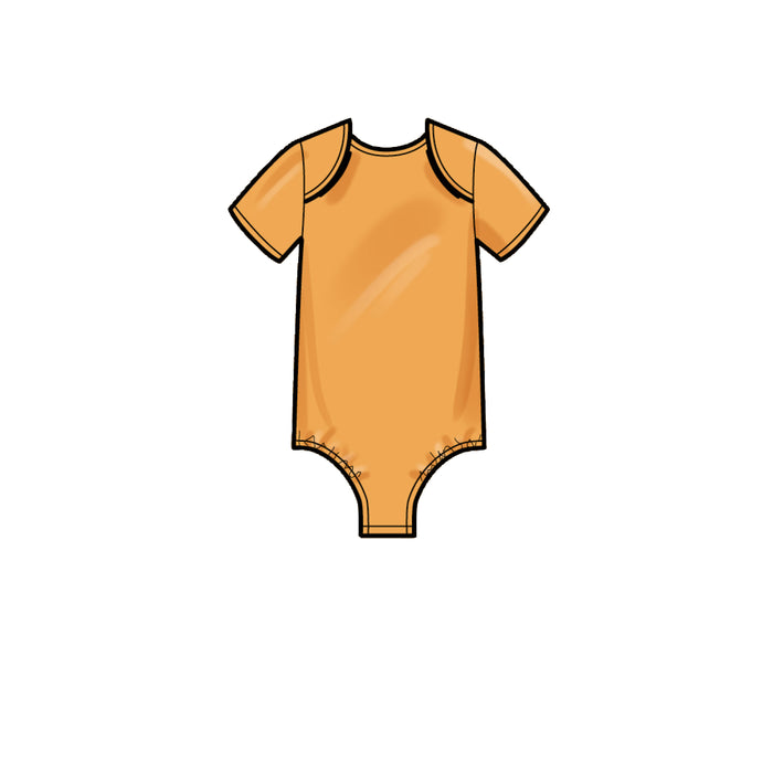 S9390 Babies' Knit Layette. Size: XXS-L (0-18 m)