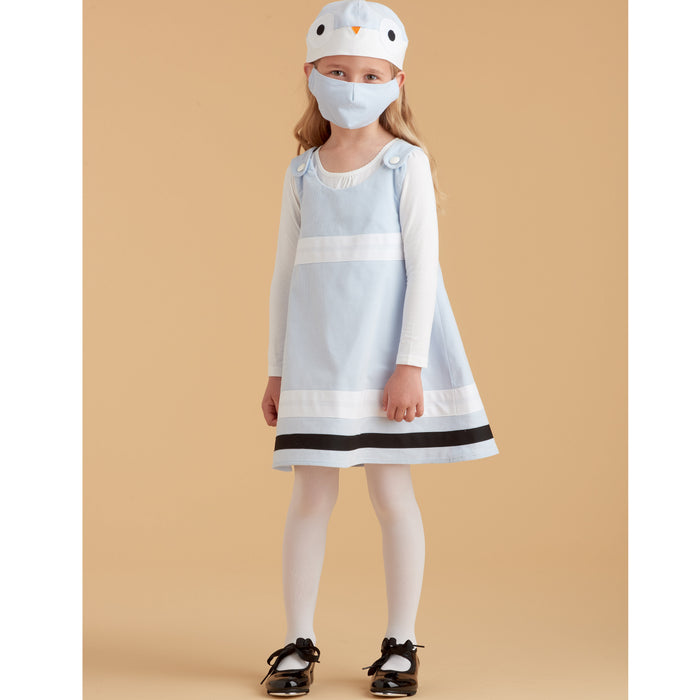 S9392 Children's Jumpers, Hats and Face Masks. Size: 2-6x y