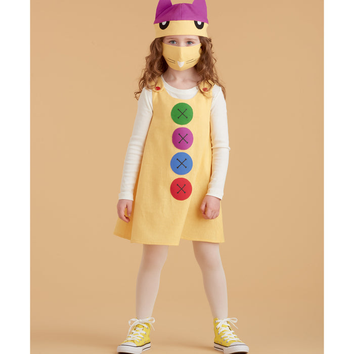 S9392 Children's Jumpers, Hats and Face Masks. Size: 2-6x y
