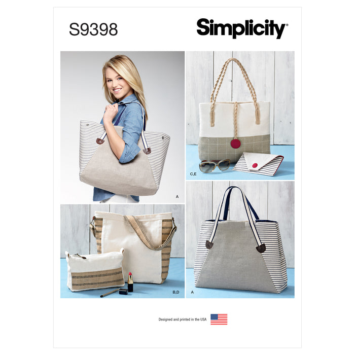 S9398 Assorted Tote Bag, Purse and Clutch