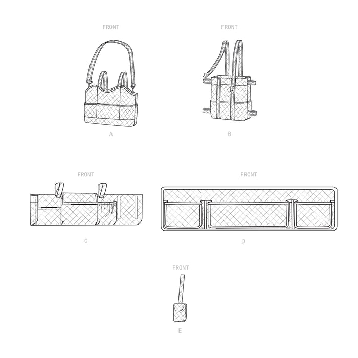 S9400 Walker Accessories, Bag and Organizer