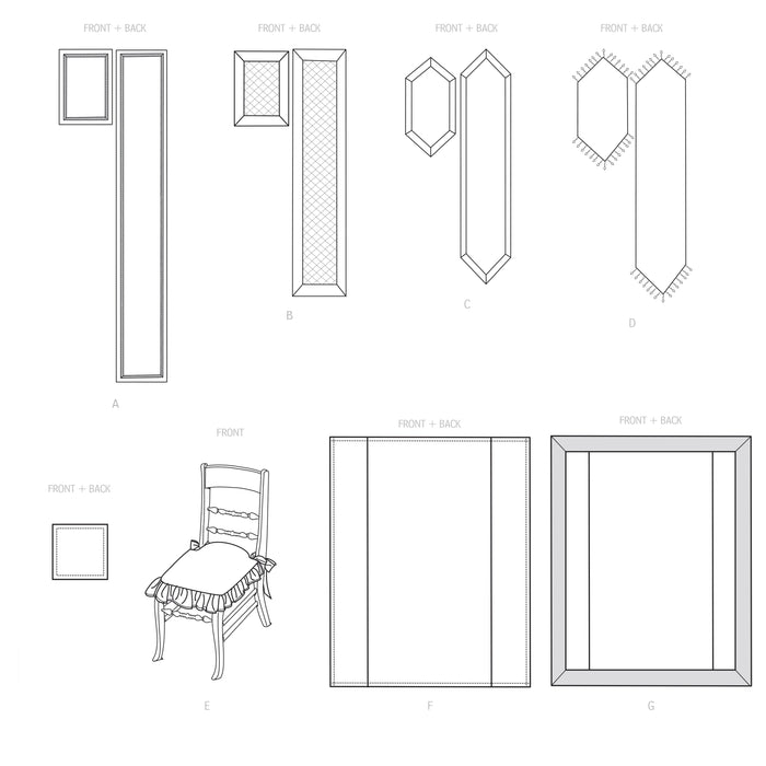 S9401 Tabletop Accessories and Chair Pad