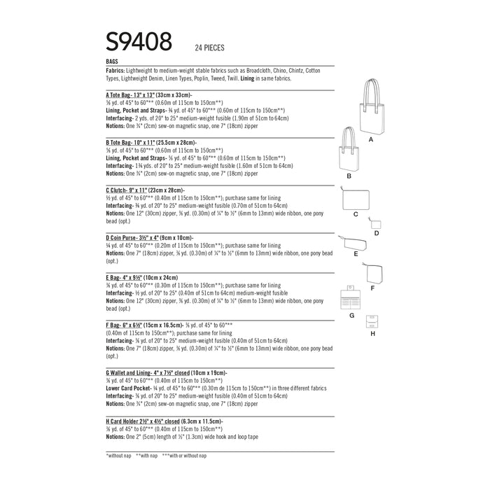 S9408 Bags and Small Accessories