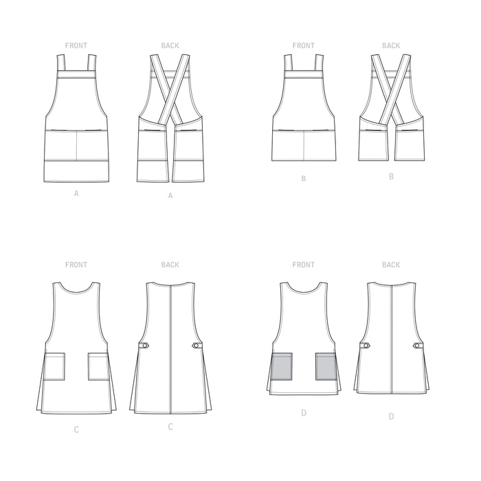 S9409 Misses' Aprons