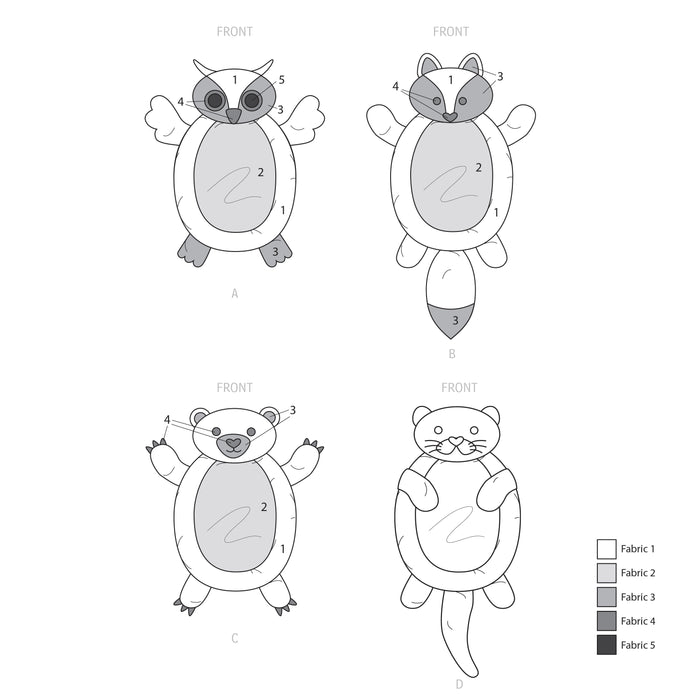 S9413 Baby Tummy Time Animal Mats