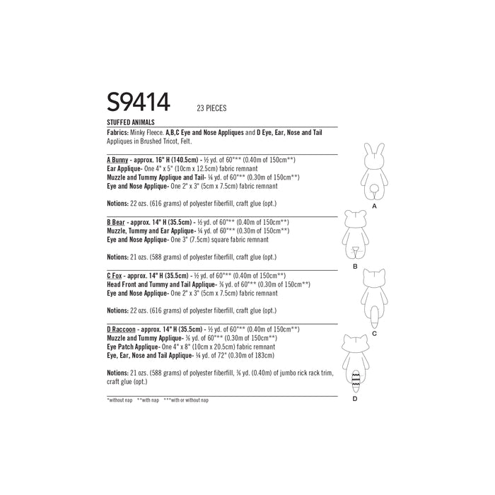 S9414 Stuffed Animals