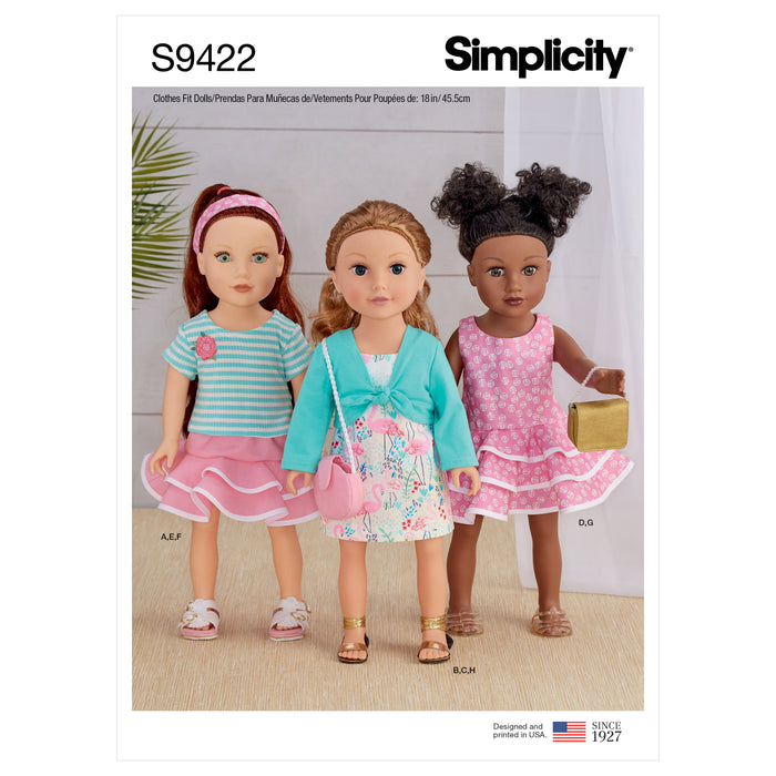 S9422 18" Doll Clothes