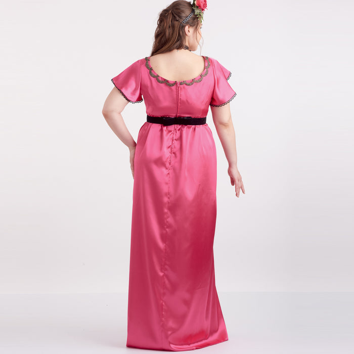 S9434 Misses' and Women's Regency Era Style Dresses. Size: 36-54
