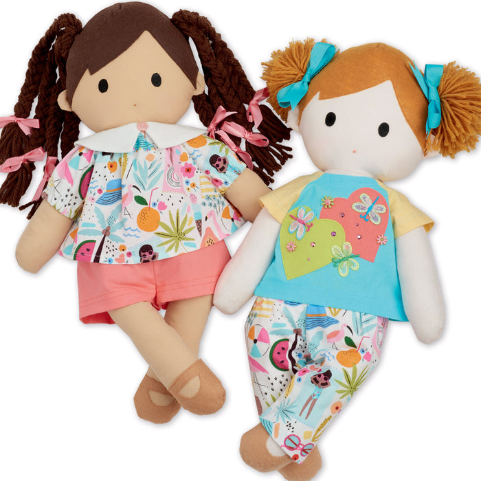 S9440 Plush Dolls with Clothes
