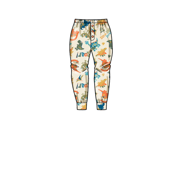 S9455 Misses', Men's and Children's Knit Pants and Top. Size: XS-L/XS-XL