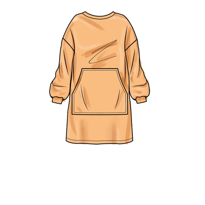 S9456 Unisex Oversized Hoodies, Pants and Booties. Size: XS-XL (30-48)