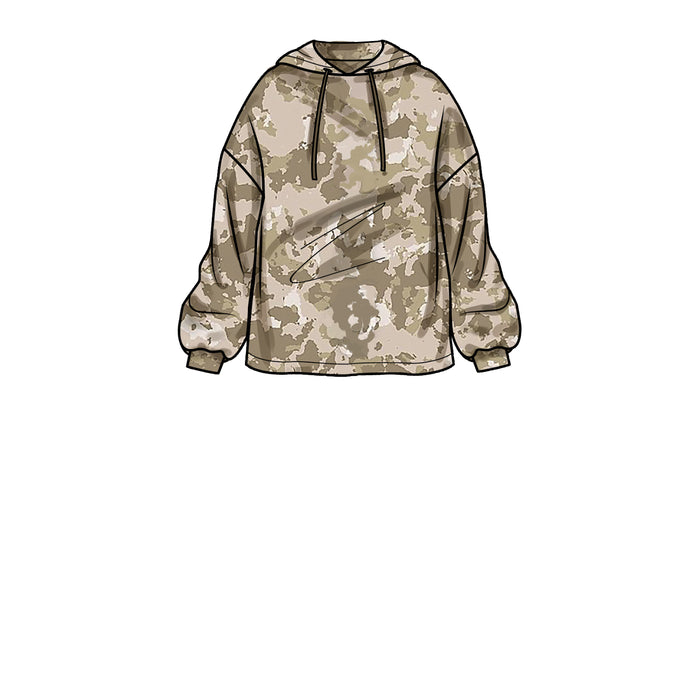 S9456 Unisex Oversized Hoodies, Pants and Booties. Size: XS-XL (30-48)