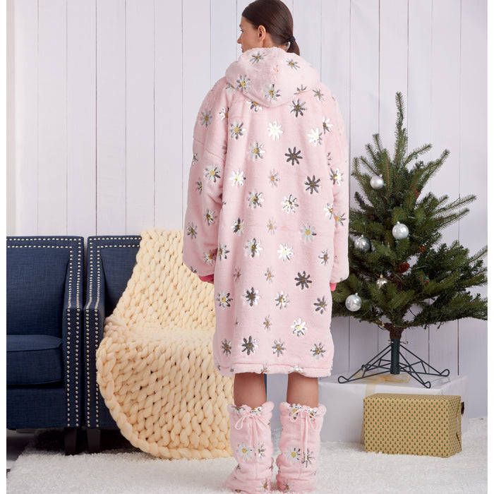 S9456 Unisex Oversized Hoodies, Pants and Booties. Size: XS-XL (30-48)