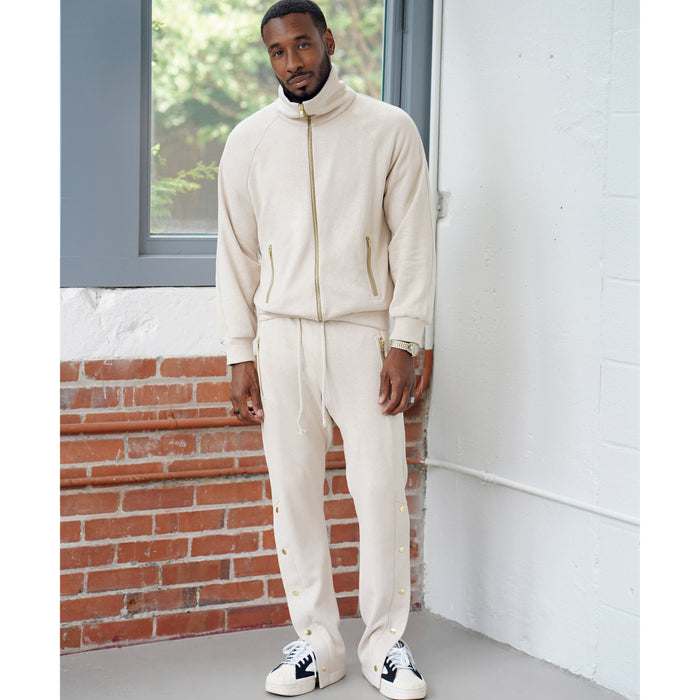 S9458 Men's Knit Jacket and Pants. Size: XS-XL (30-48)