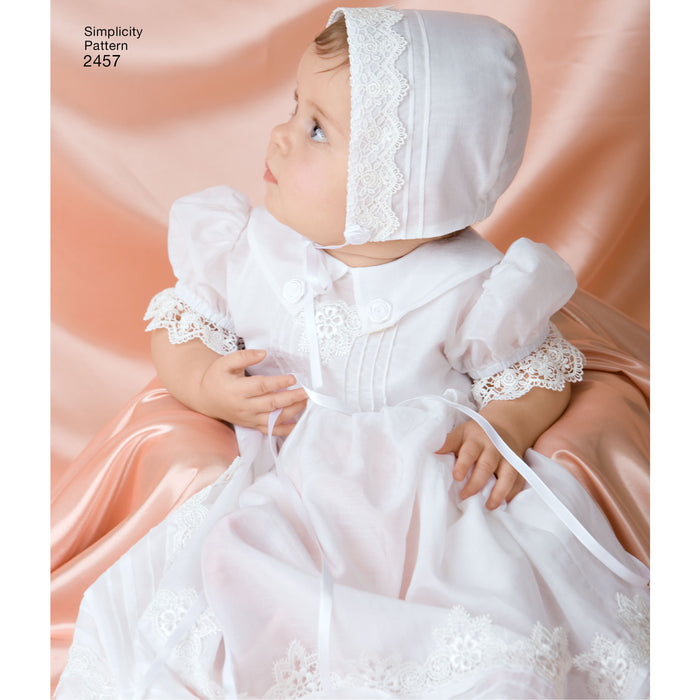 2457 Babies' Special Occasion. Size: XXS-M (0-12 m)
