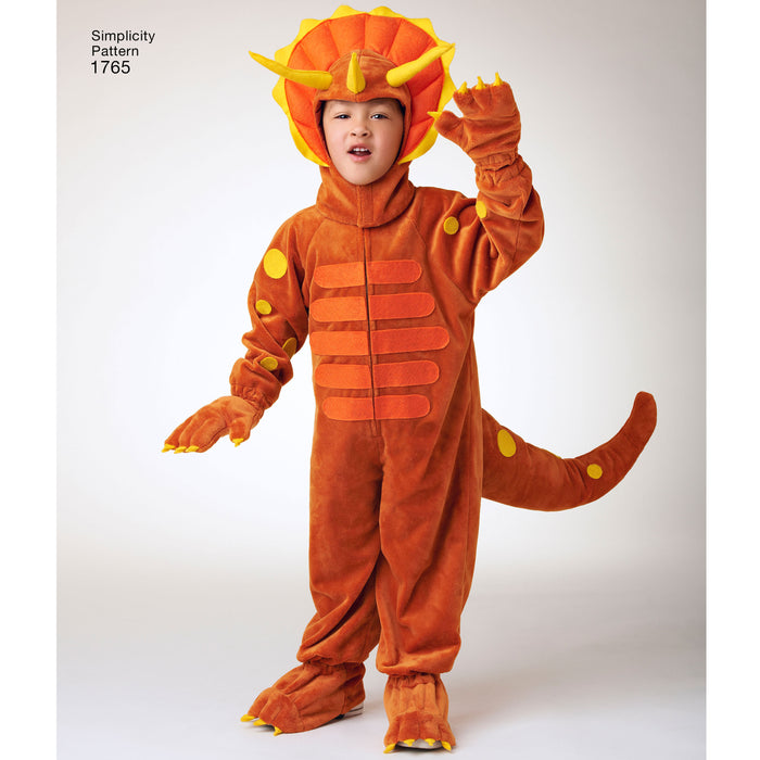 1765 Child's and Dog Costumes. Size: 3-8 y