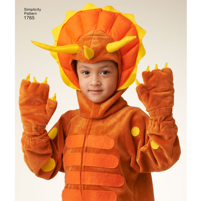 1765 Child's and Dog Costumes. Size: 3-8 y