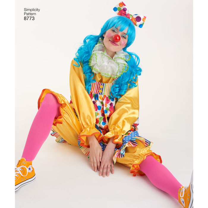 8773 Misses', Men's and Teens' Costumes. Size: XS-XL