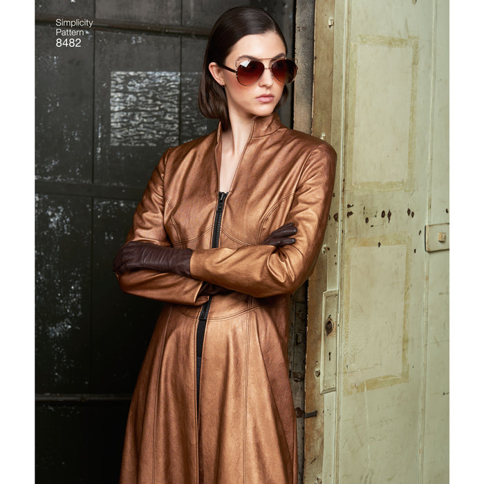 8482 Misses' Costume Coats. Size: 32-48