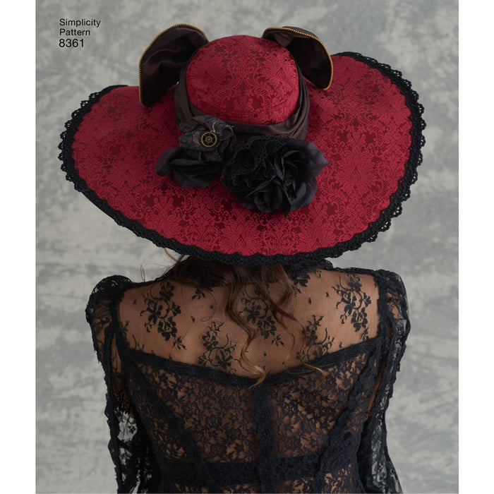 8361 Hats in Three Sizes. Size: S-L