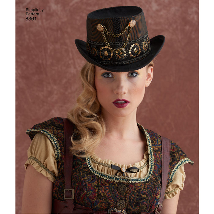 8361 Hats in Three Sizes. Size: S-L