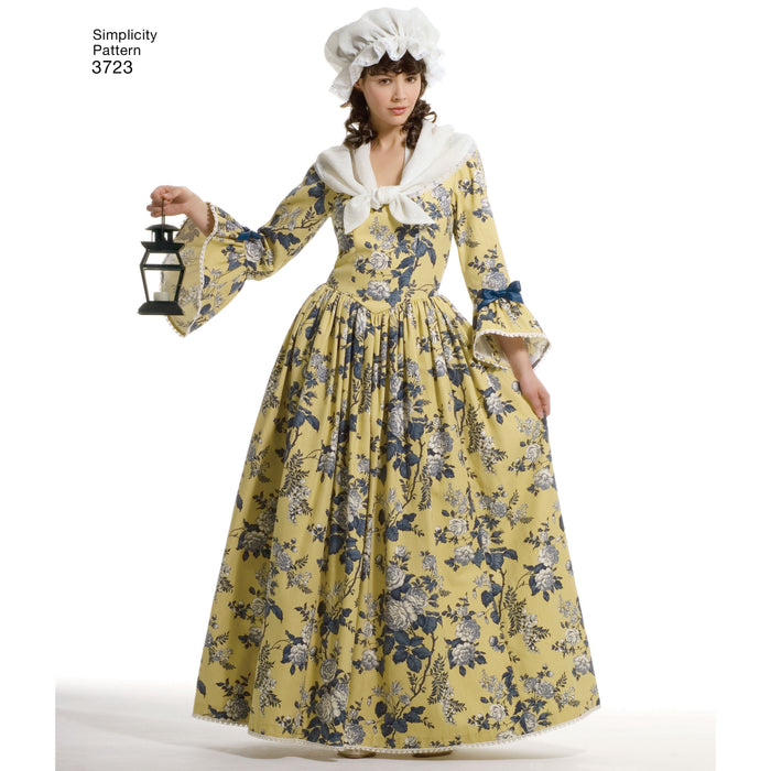 3723 Misses' Costume Dresses. Size: 32-48
