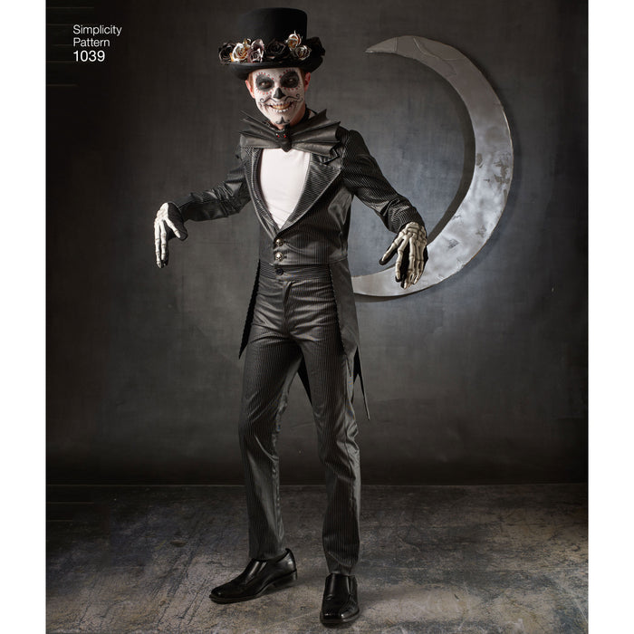 1039 Men's Cosplay Costumes. Size 48-62
