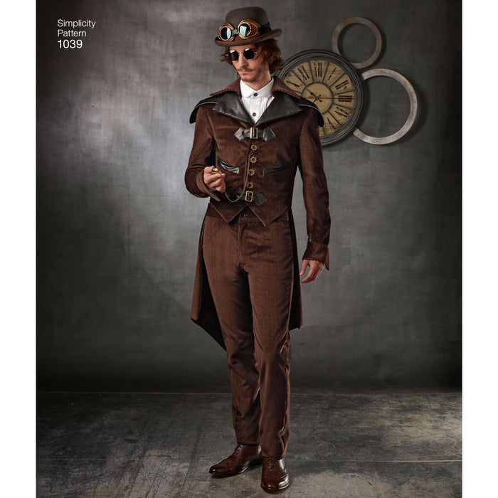1039 Men's Cosplay Costumes. Size 48-62