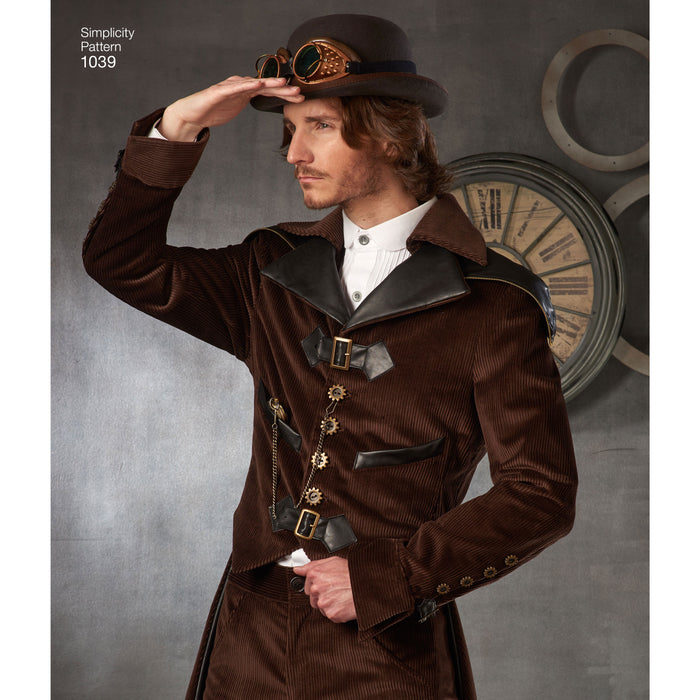 1039 Men's Cosplay Costumes. Size 48-62
