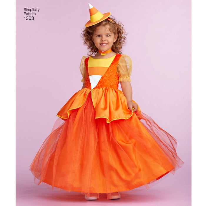 1303 Toddlers' and Child's Costumes. Size: 6 m-6 y