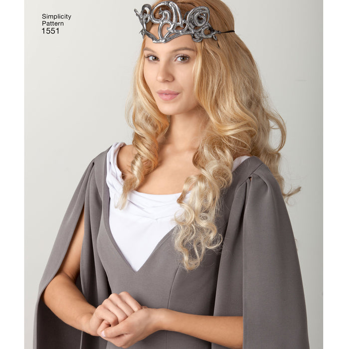 1551 Misses' Costumes. Size: 34-50
