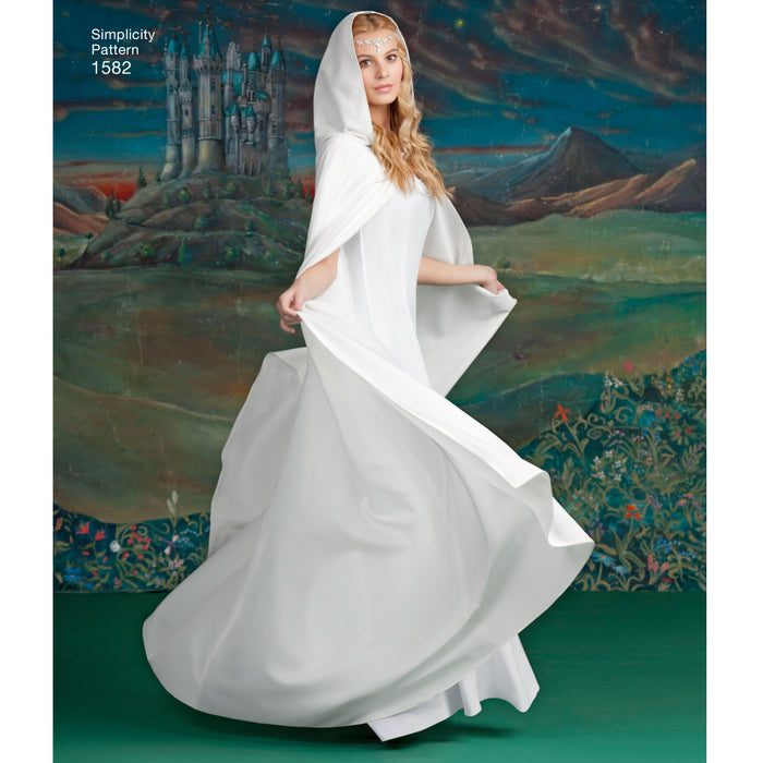 1582 Misses, Men and Teen Costumes. Size: XS-XL