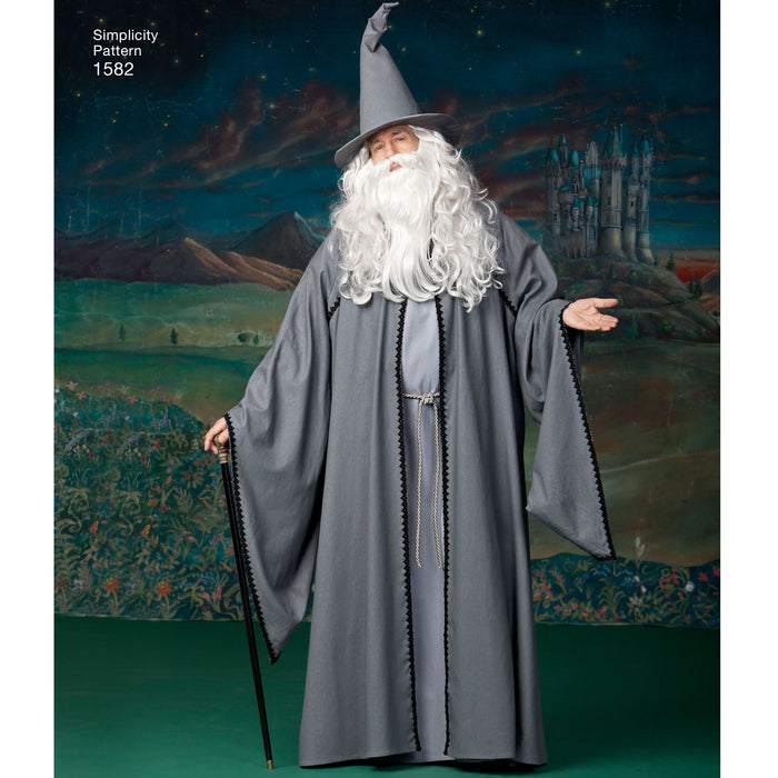 1582 Misses, Men and Teen Costumes. Size: XS-XL