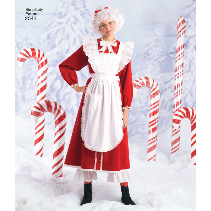 2542 Adult Costumes. Size: XS-XL