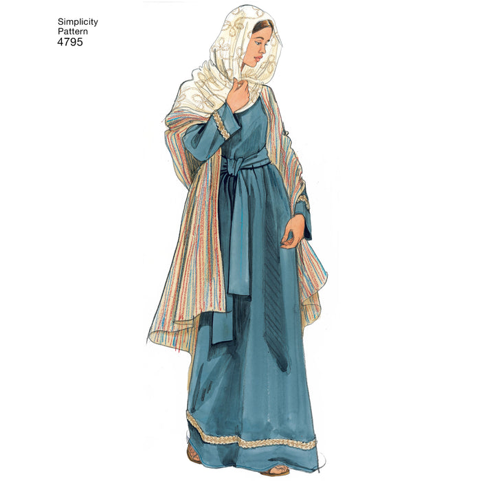 4795 Misses', Men's & Teen's Costumes. Size: XS-XL
